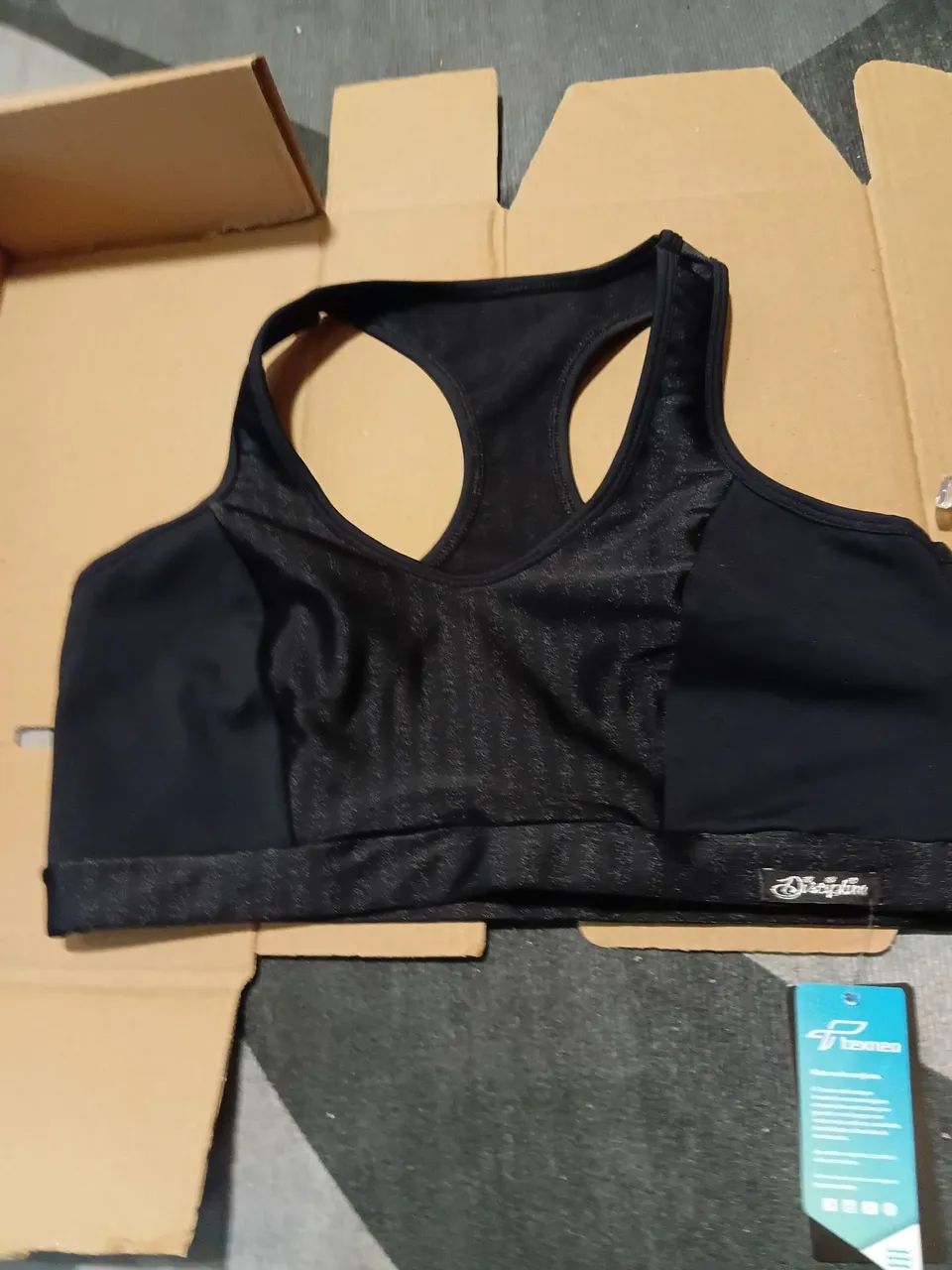 Top preto de poliamida resistente  G - Foto 2