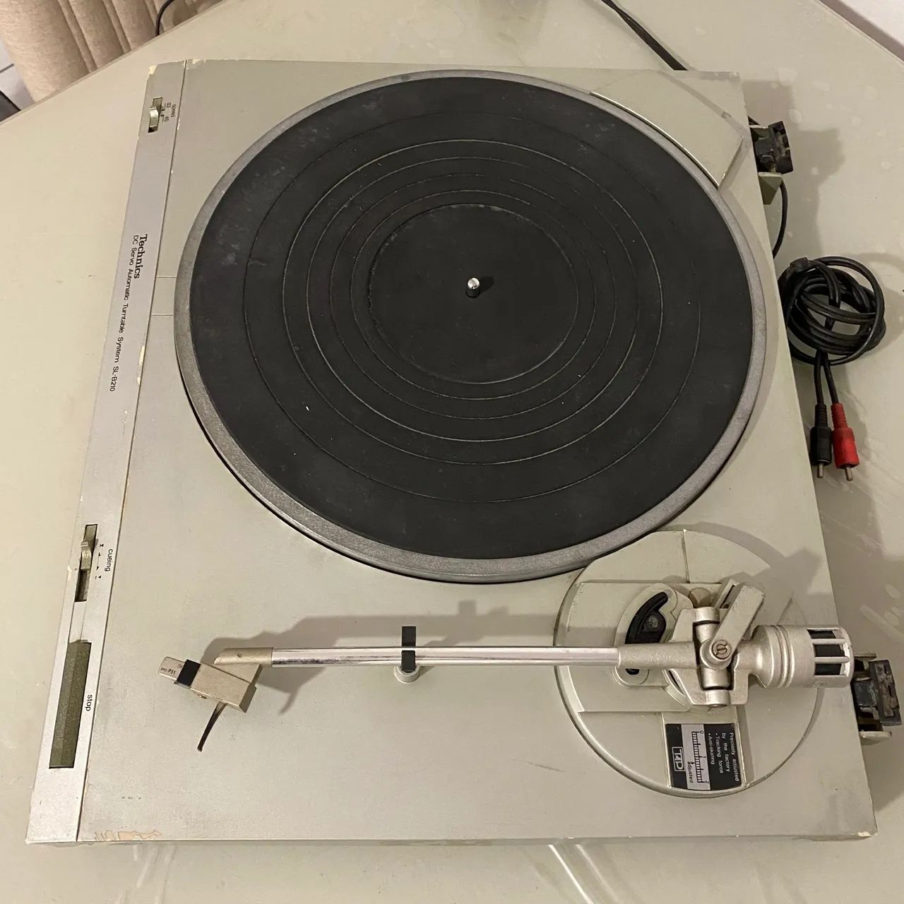 Toca Disco Technics SL B210 raridade  - Foto 4