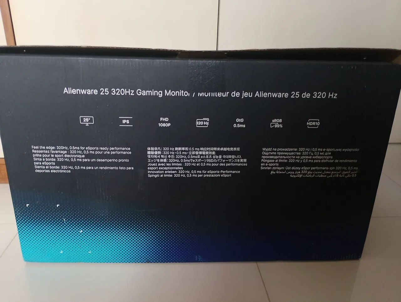 Monitor Alienware 320Hz - Foto 3