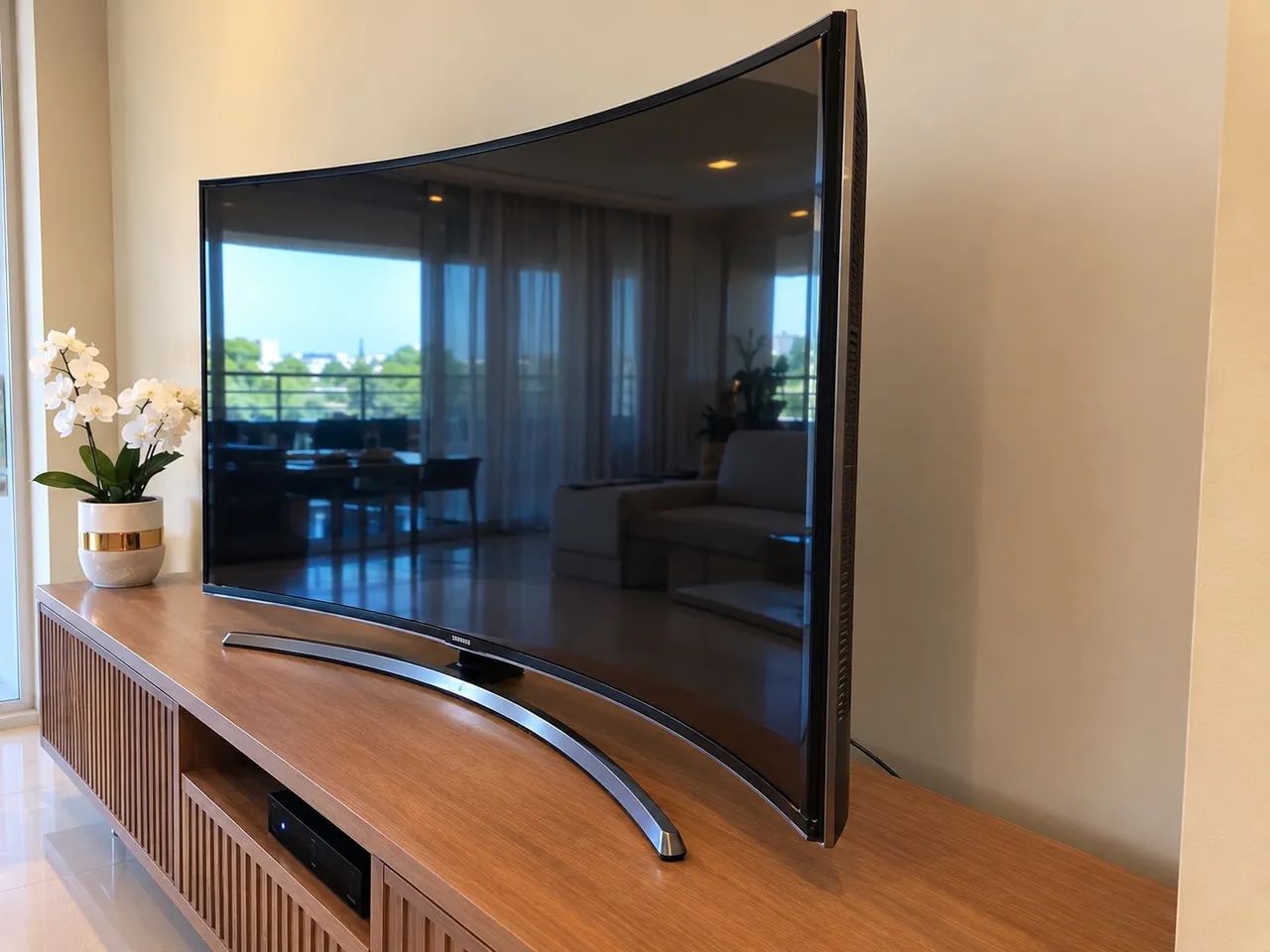 Smart TV Samsung 65? Curva 4K UHD  - Foto 2