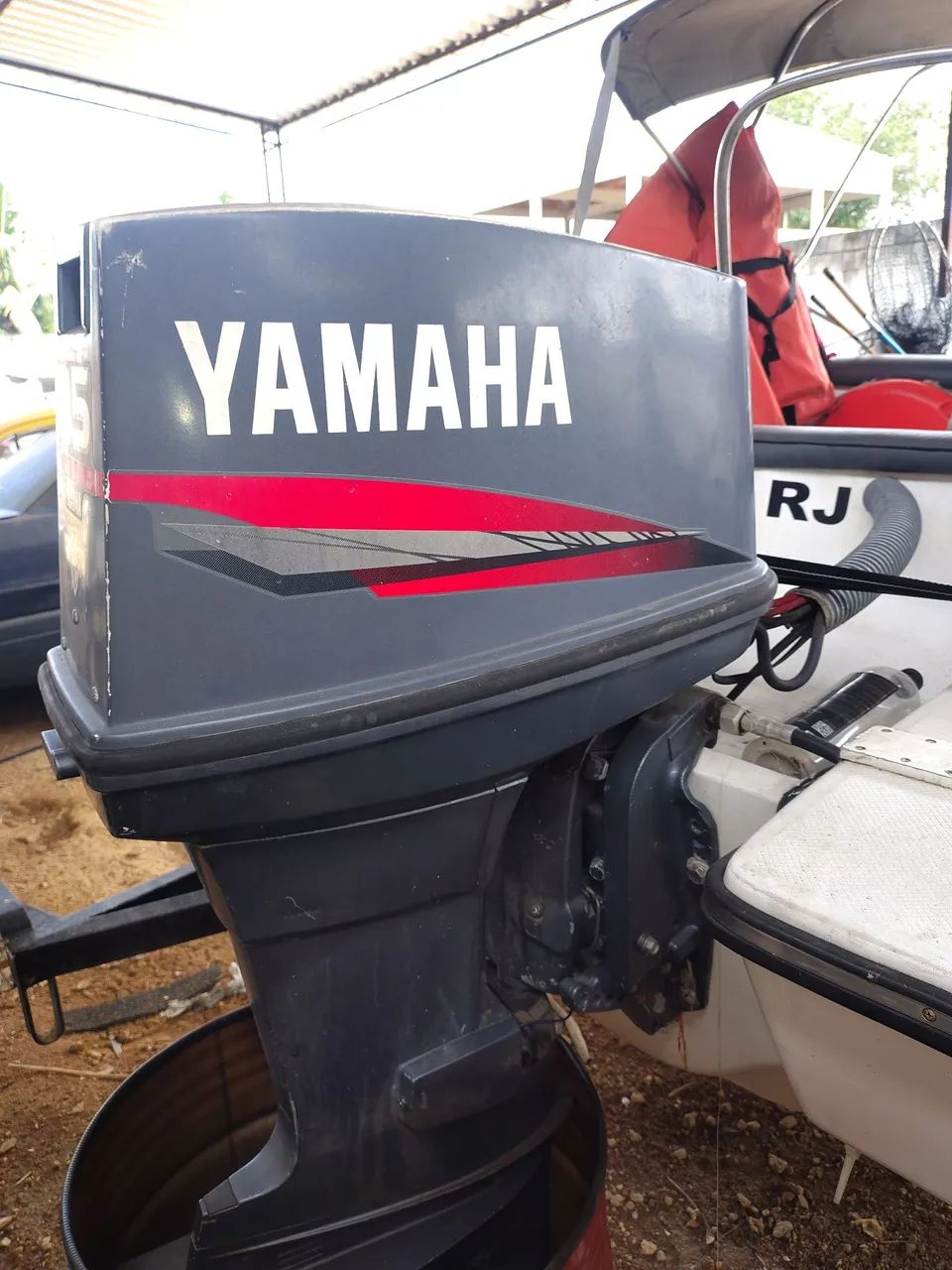 Motor 90 Yamaha/ pronto pra teste - Foto 5