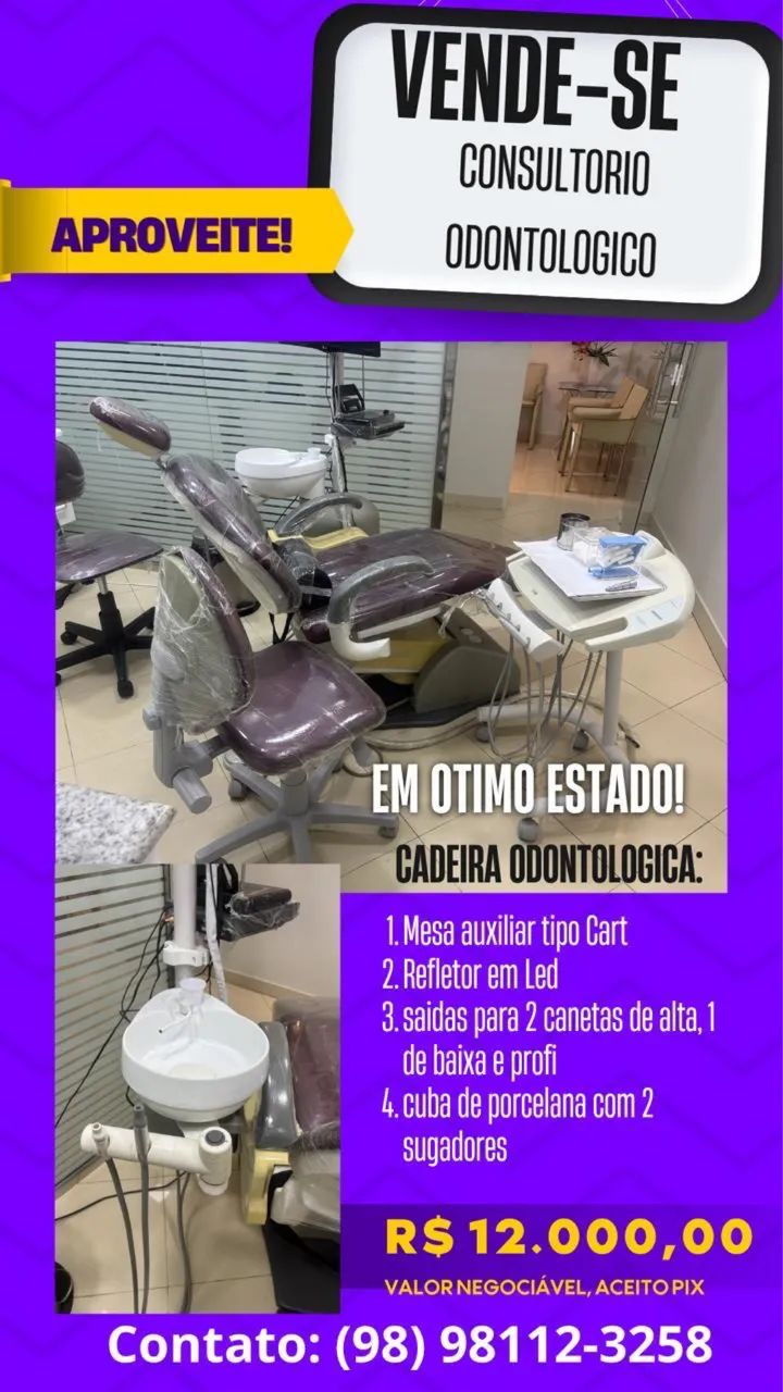 Cadeira odontológica 