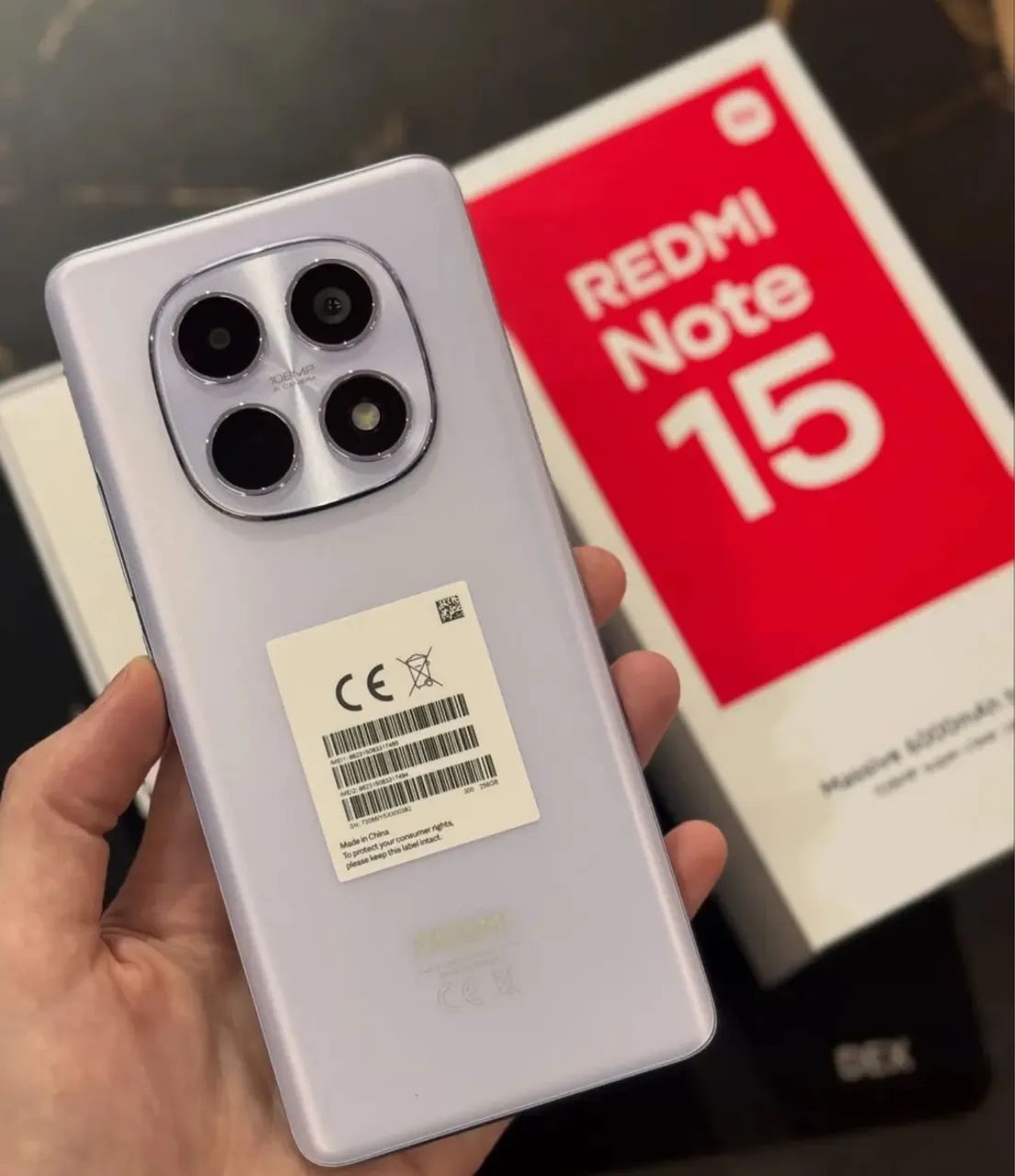 CELULAR NOVO / LAÇAMENTO - NOTE 15 - 256GB 