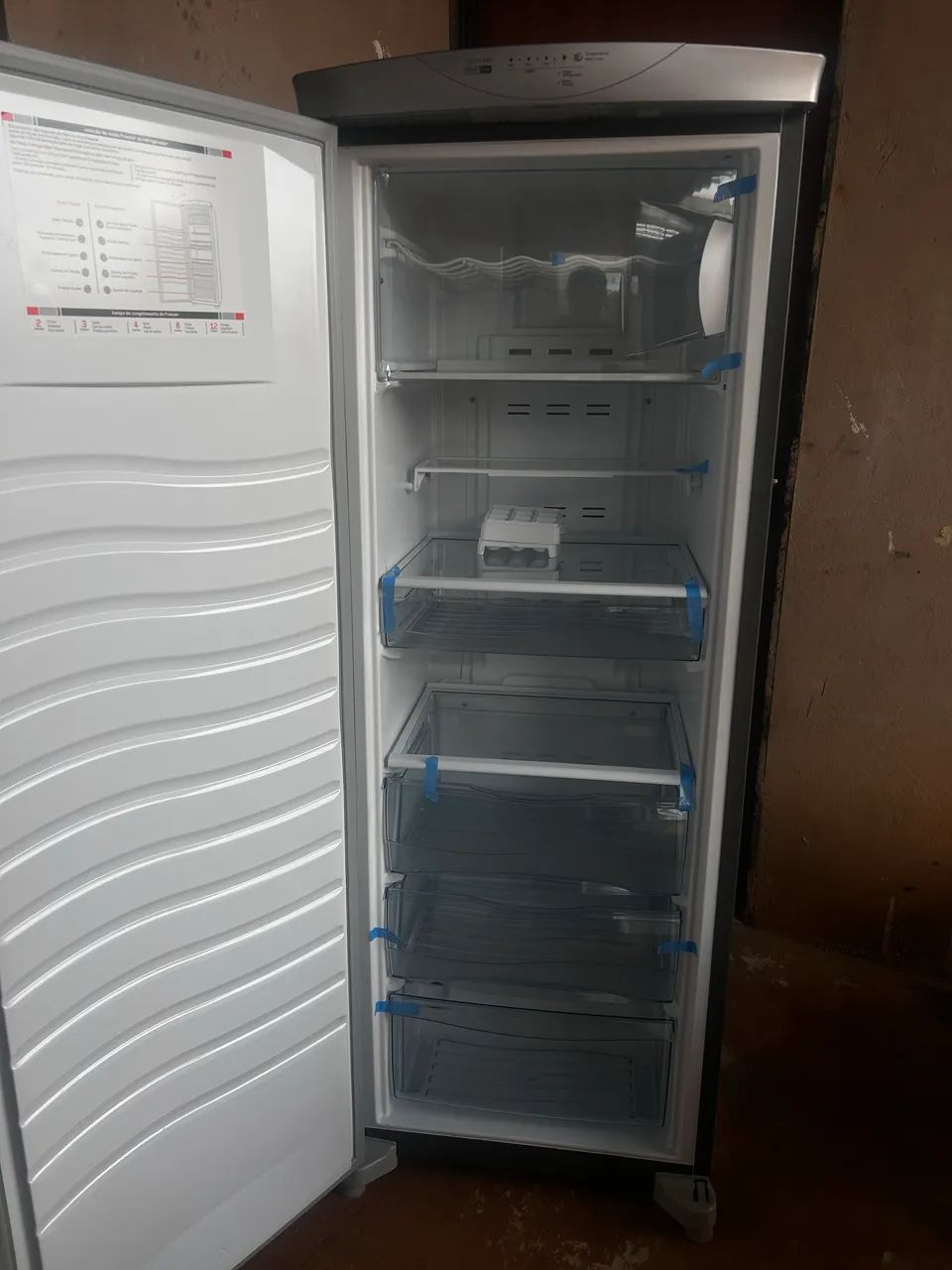 Freezer flex Brastemp inox 228L - Foto 3