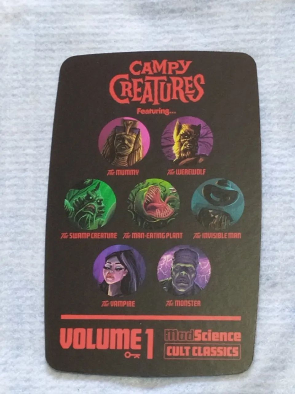 Campy Creatures: Volume 1 (Third Edition) - Jogo de Tabuleiro - Boardgame - Foto 3