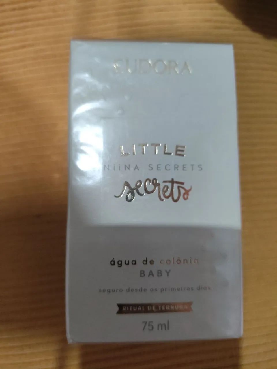 Água de colônia baby 