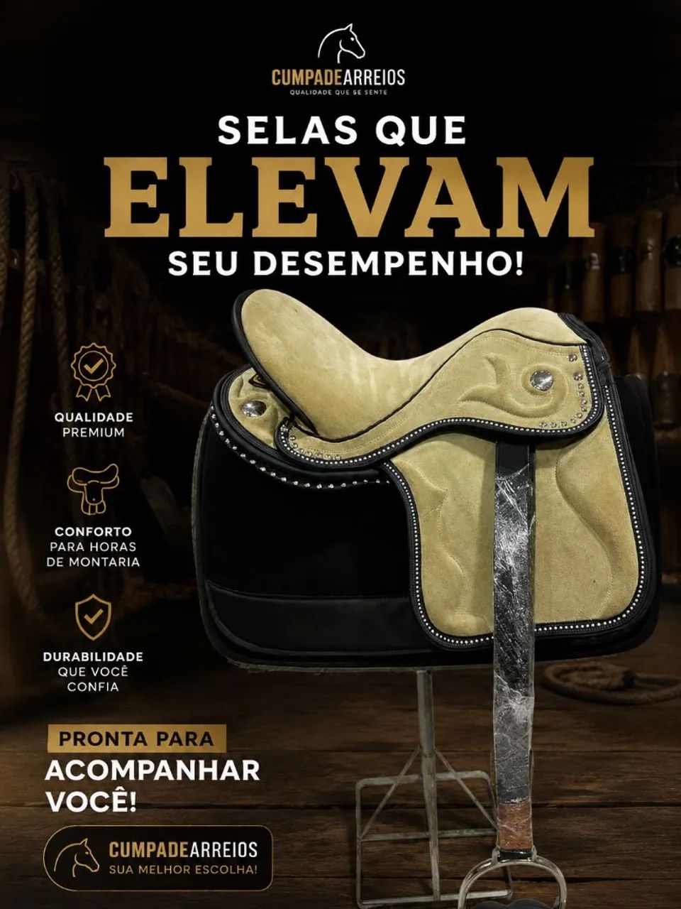 Selas de vaquejada 
