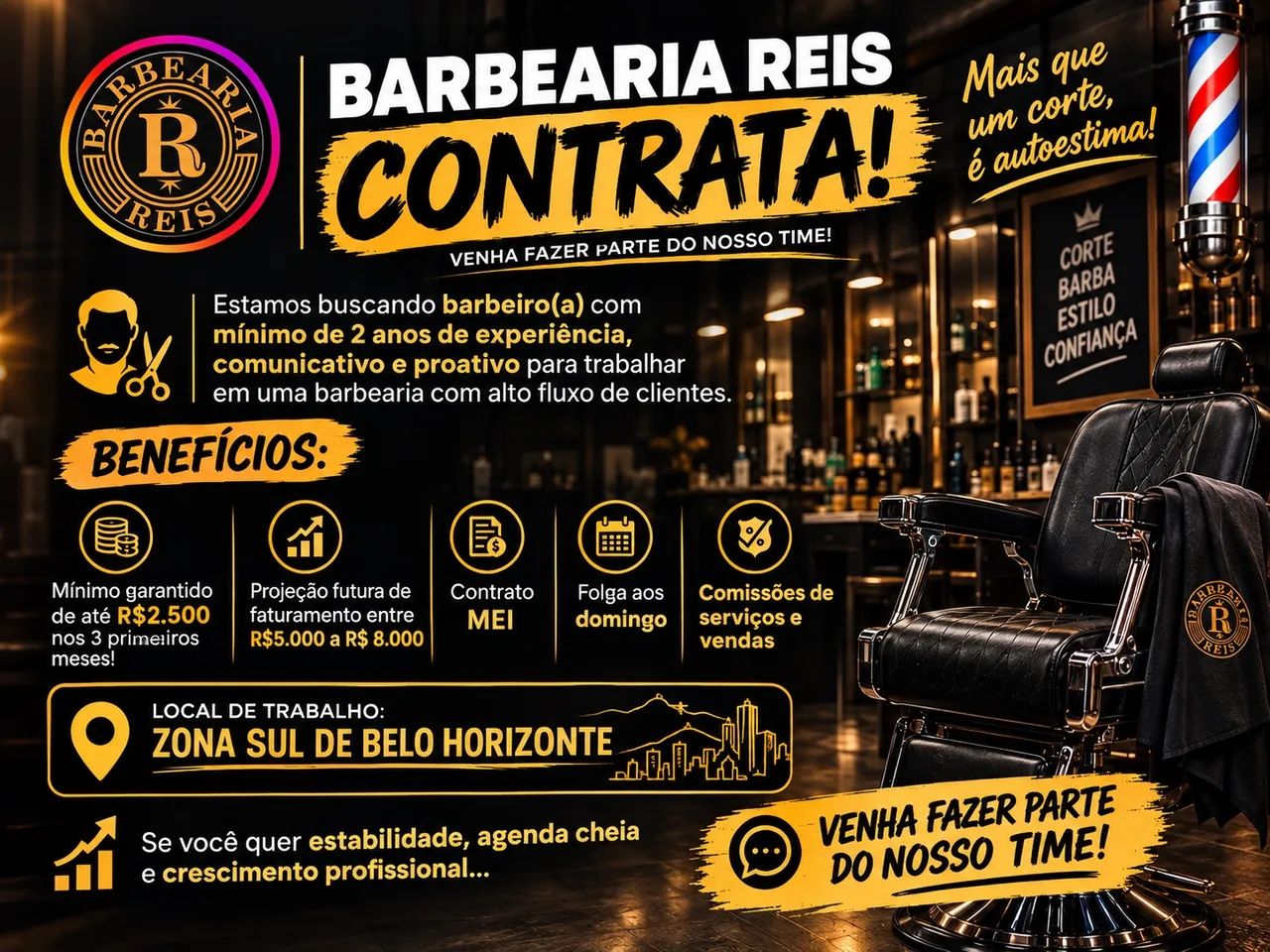 Barbeiro com experiência  - Foto 2