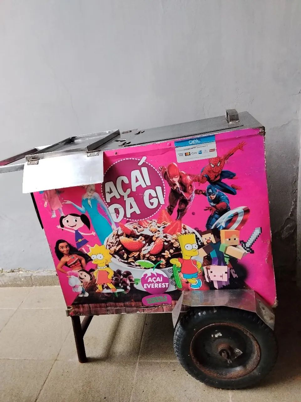 Carrinho de açaí 