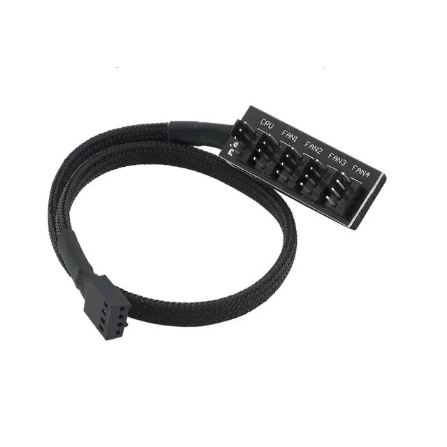 Hub de Ventilador PWM para PC - 4/3 Pin | Resfriamento Eficiente