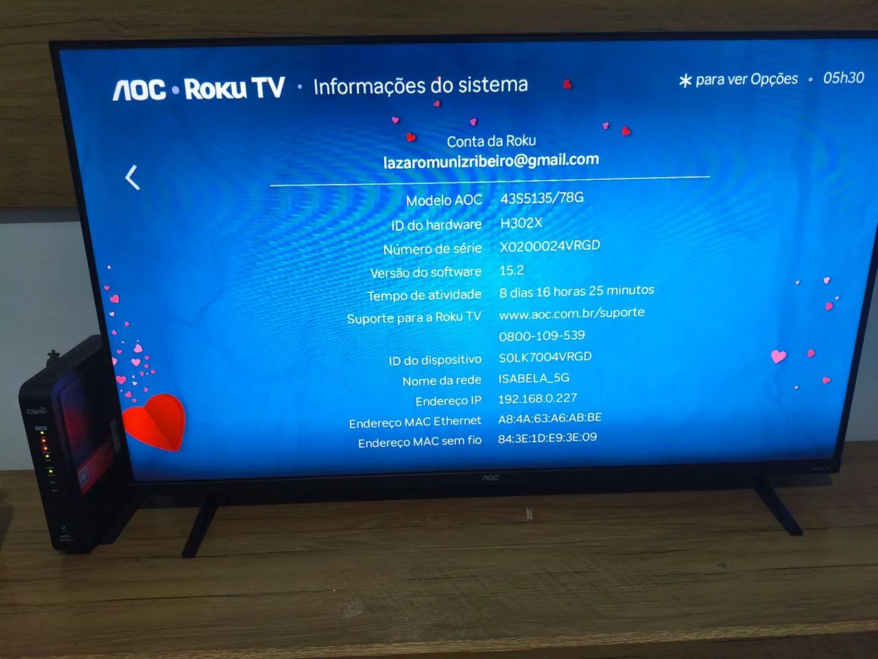Vendo uma tv de 43 polegadas  - Foto 4