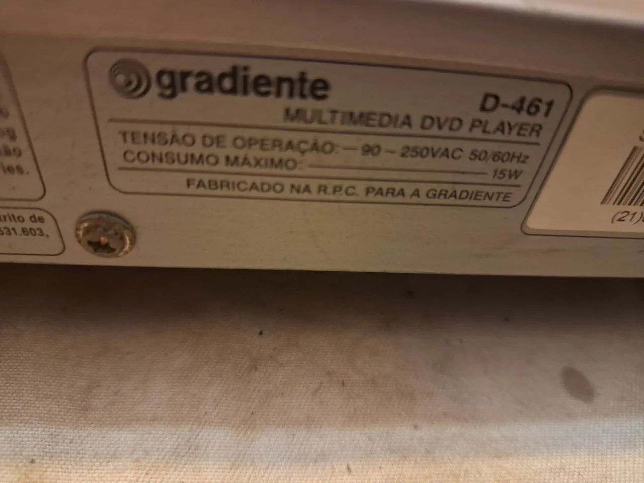 Dvd gradiente não está funcionando  - Foto 2