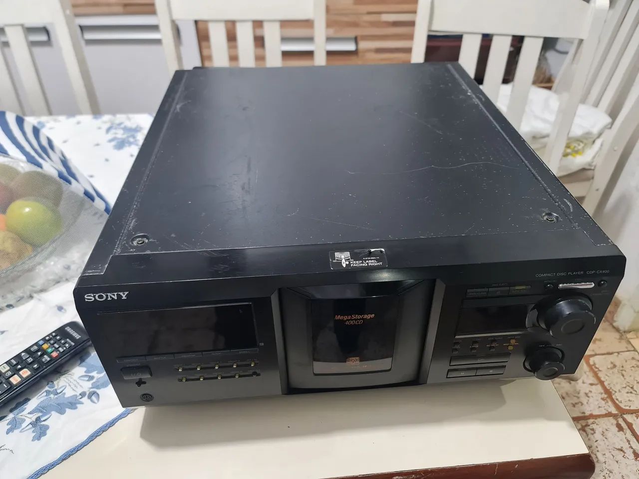 CD player Sony 400 discos - Foto 5