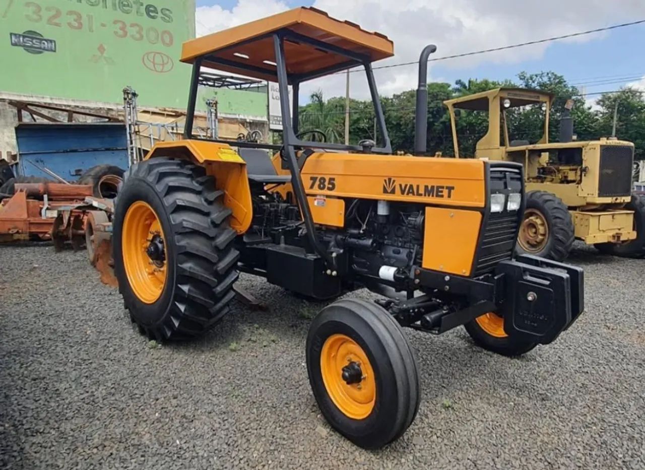 Trator Valmet 785 4x2 revisado  - Foto 3