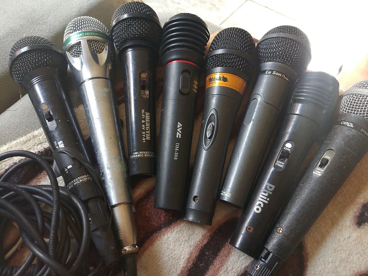 Microfones -  Kit 8 pecas  - Foto 4