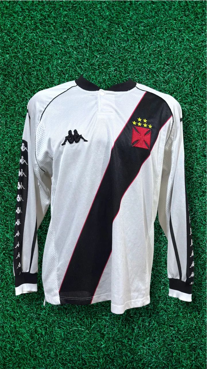 Camisa do Vasco 1998 manga longa kappa 