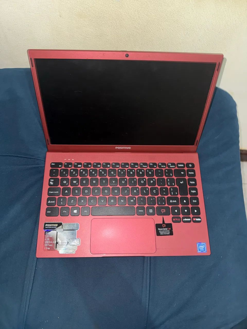 Notebook positivo vermelho Motion q4128C - Foto 2