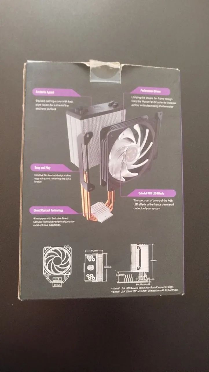 Cooler Hyper 212 Spectrum Cooler Master  - Foto 4