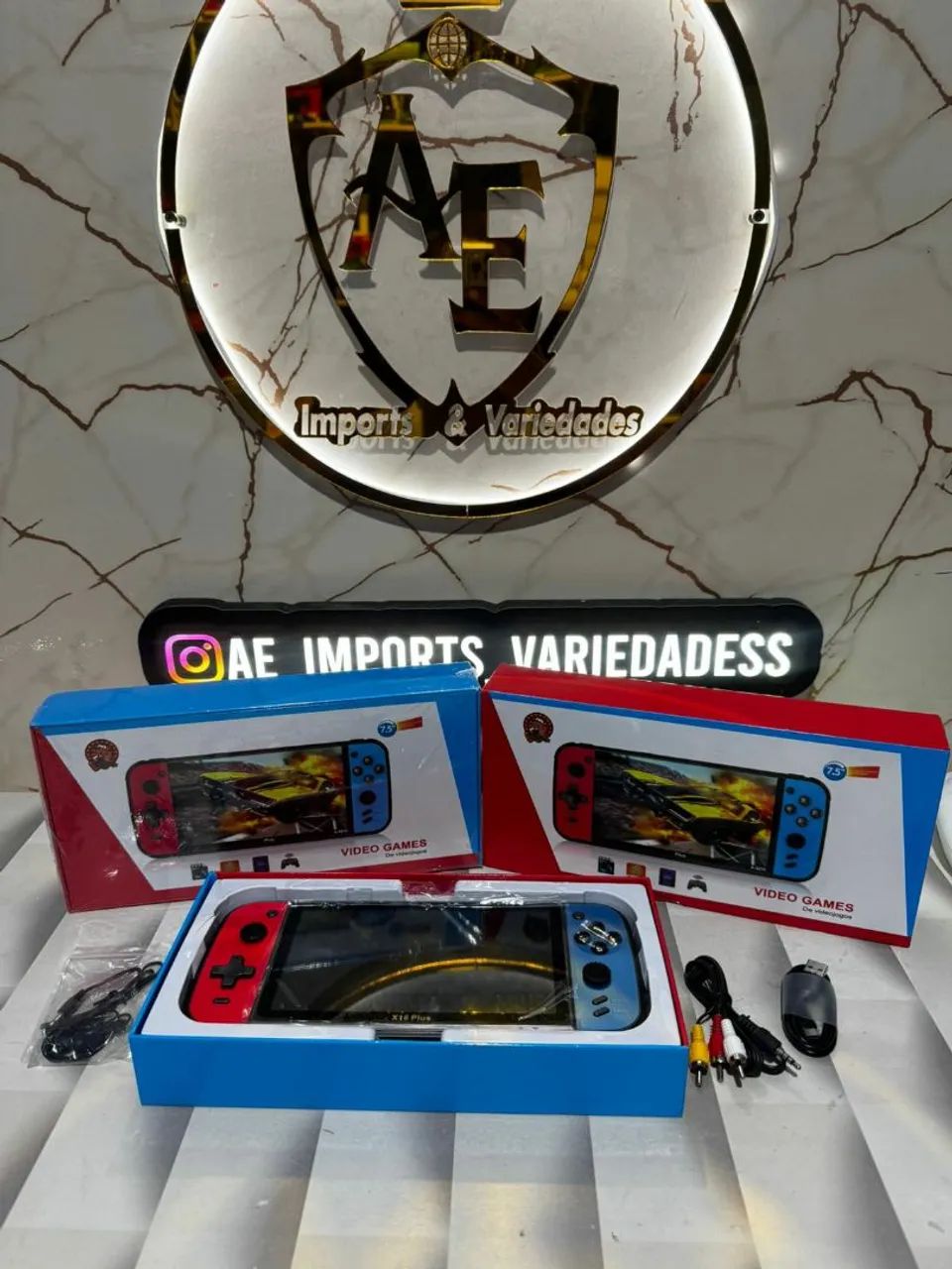 Game Portátil tela 7.5 polegadas  - Foto 2