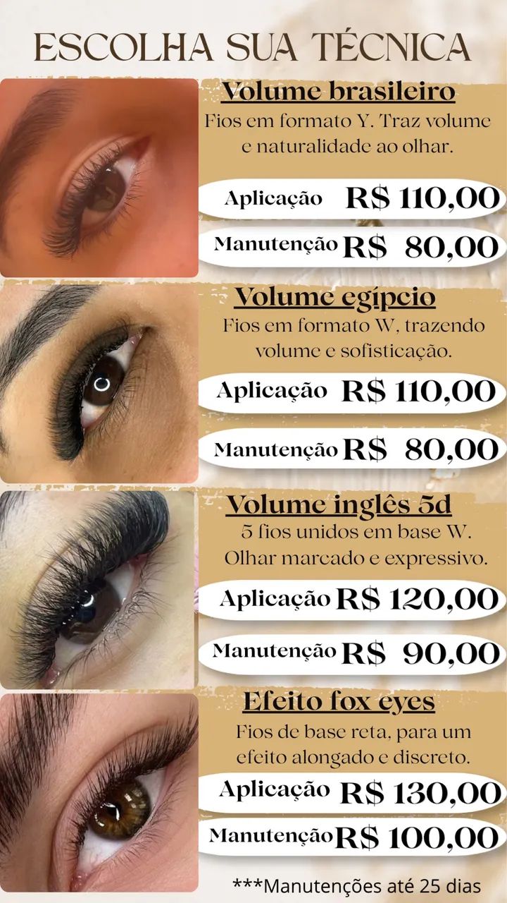 Extensão de cílios e design de sobrancelha  - Foto 4