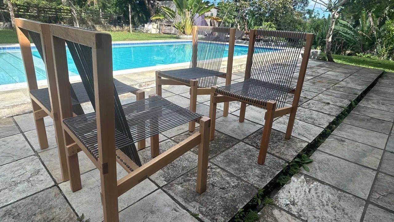 Cadeiras Náuticas com desingner exclusivo  - Foto 5