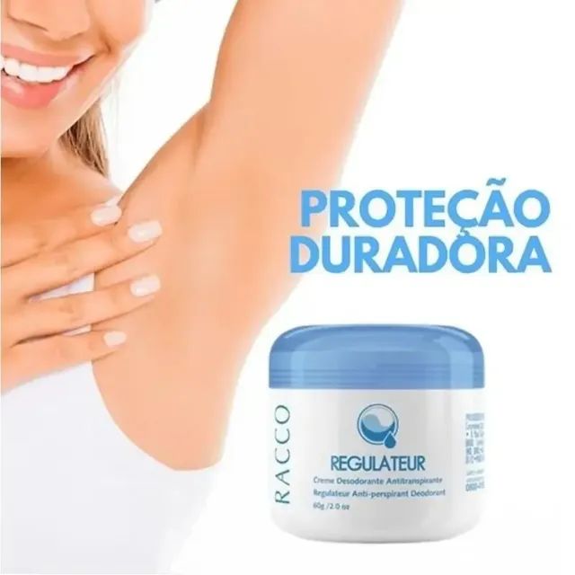 Kit 2x Creme Deo Regulateur Racco 60g Original  - Foto 4