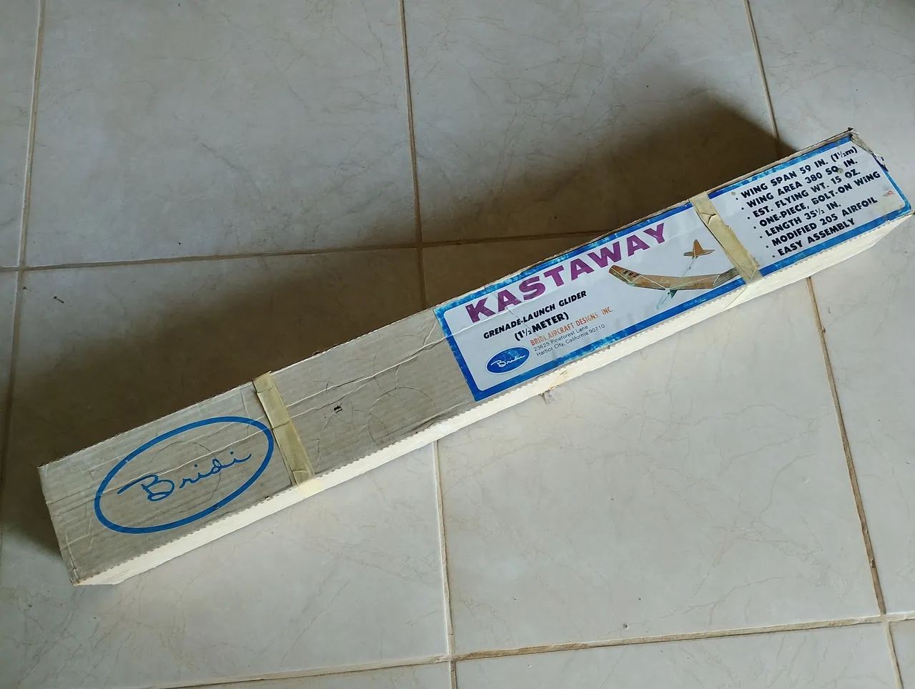 Vendo kit, (balsa), aeromodelo planador "Kastaway". - Foto 4