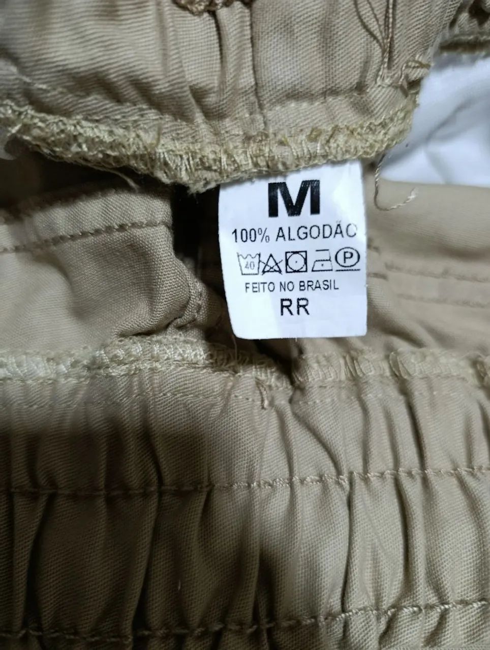 Calça cargo bege - Foto 3