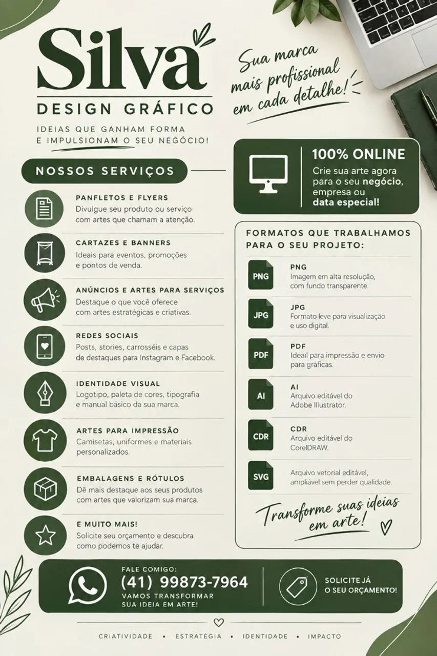Serviços de Design/Marketing