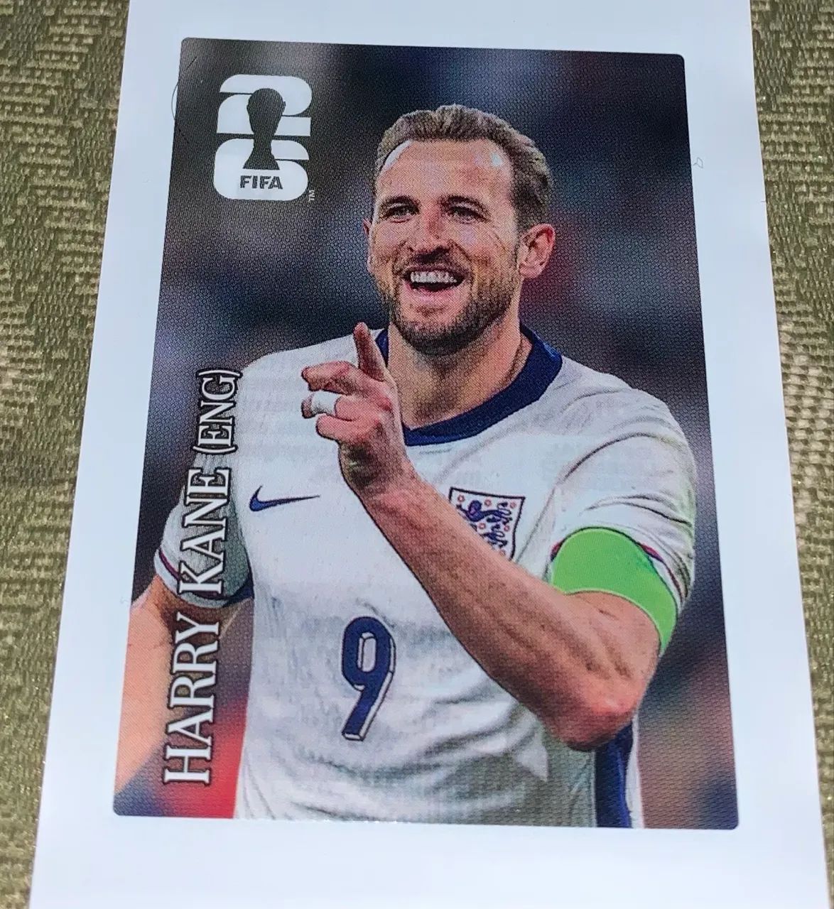 Figurinha Copa 2026 Harry Kane no Rótulo original - Foto 4