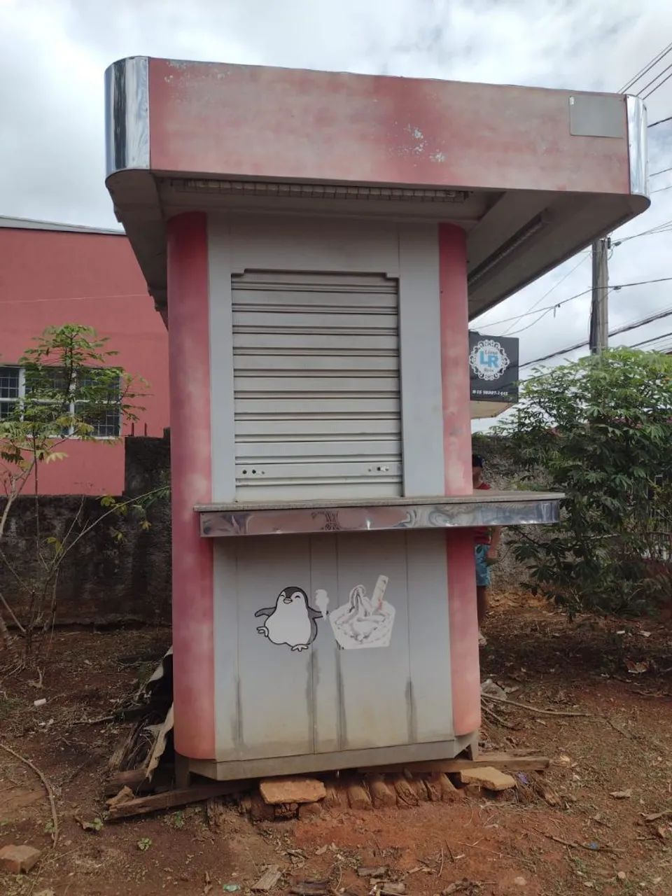 Banca quiosque completo com armários superior e inferior - Foto 6