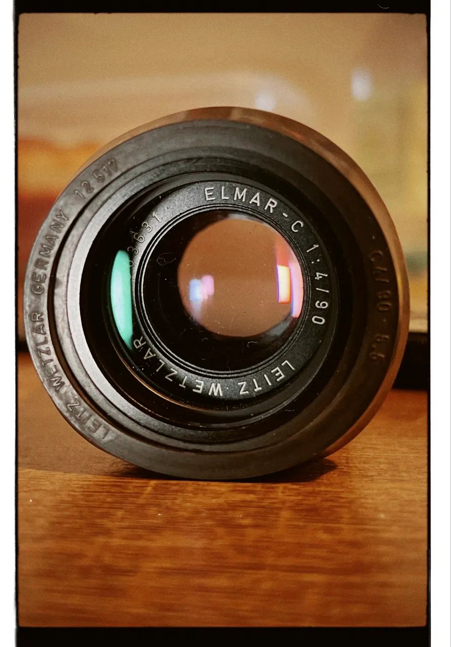 Lente Leica Leitz Elmar-C 90mm F4.0 - Acessórios para Câmeras e