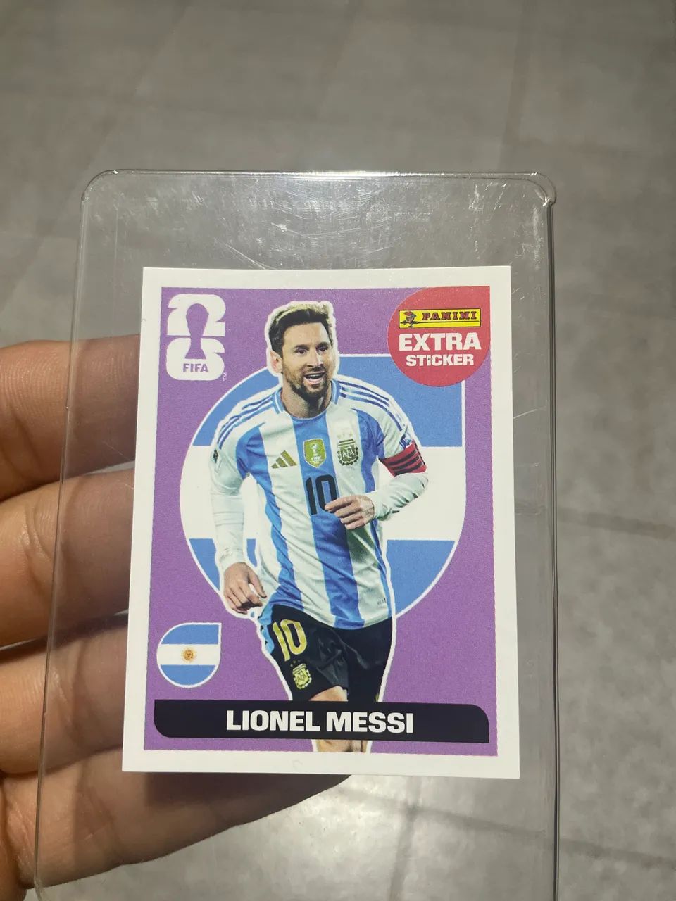 Messi Extra Sticker 457380501987665920