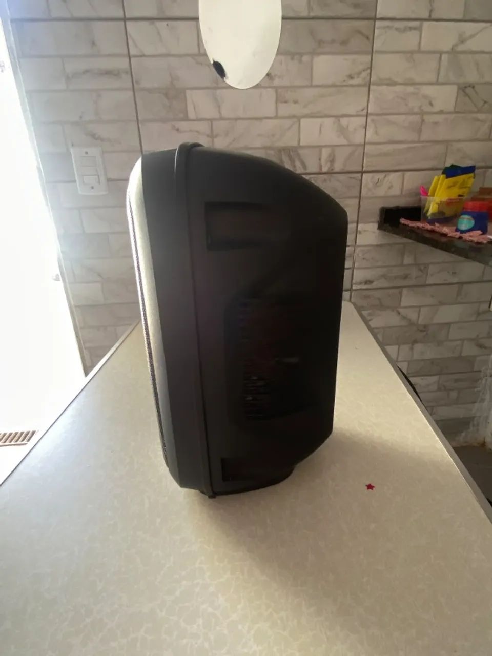  CAIXA DE SOM MULTILASER POTENTE - SOM + LED! - Foto 3