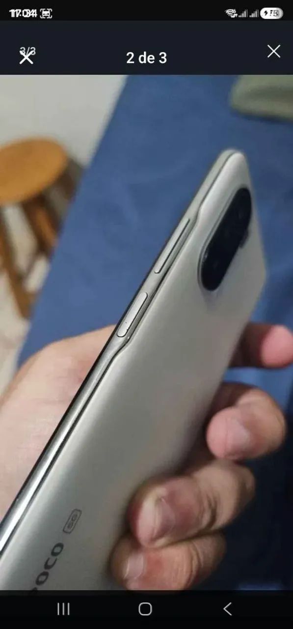 Xiaomi poco f3 256gb placa queimada peças  - Foto 2
