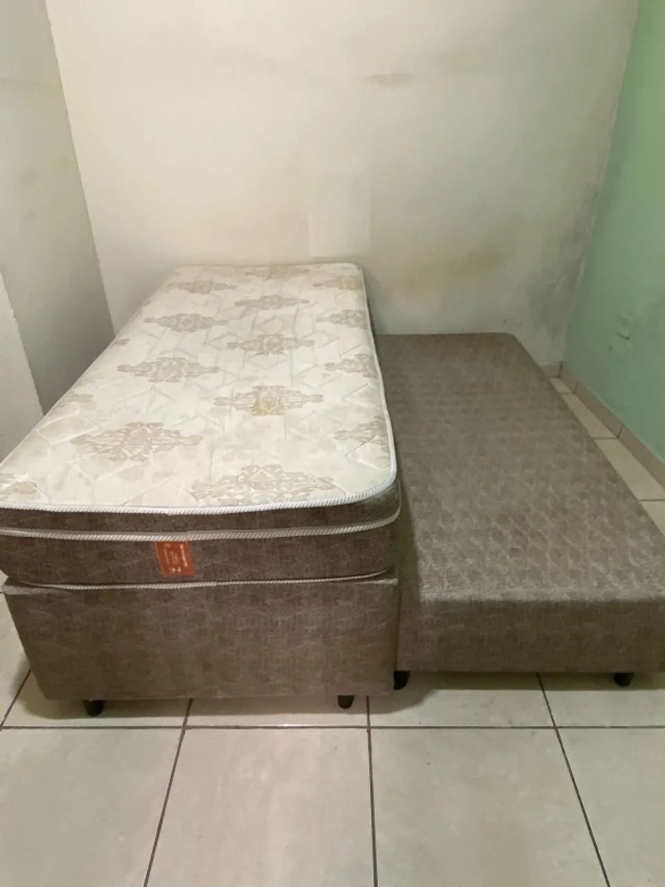 Bicama Box Solteiro com Cama Auxiliar + 2 Colchões - Foto 4
