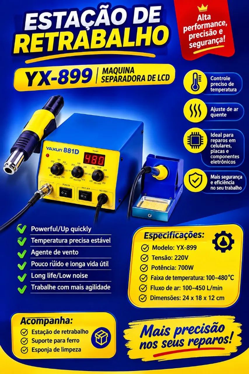 Estação de retrabalho 