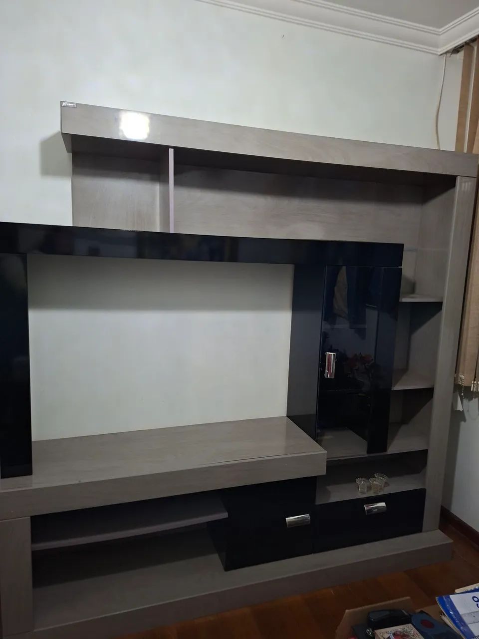 Estante Cinza e preta  - Foto 2