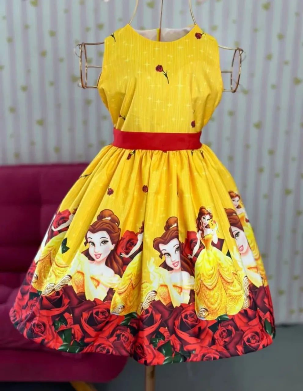 Vestido infantil Bela