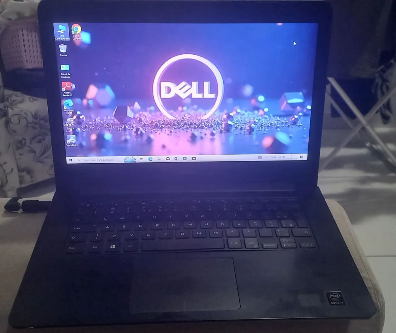 Notebook Dell com processador i7, ssd funcionando perfeitamente 