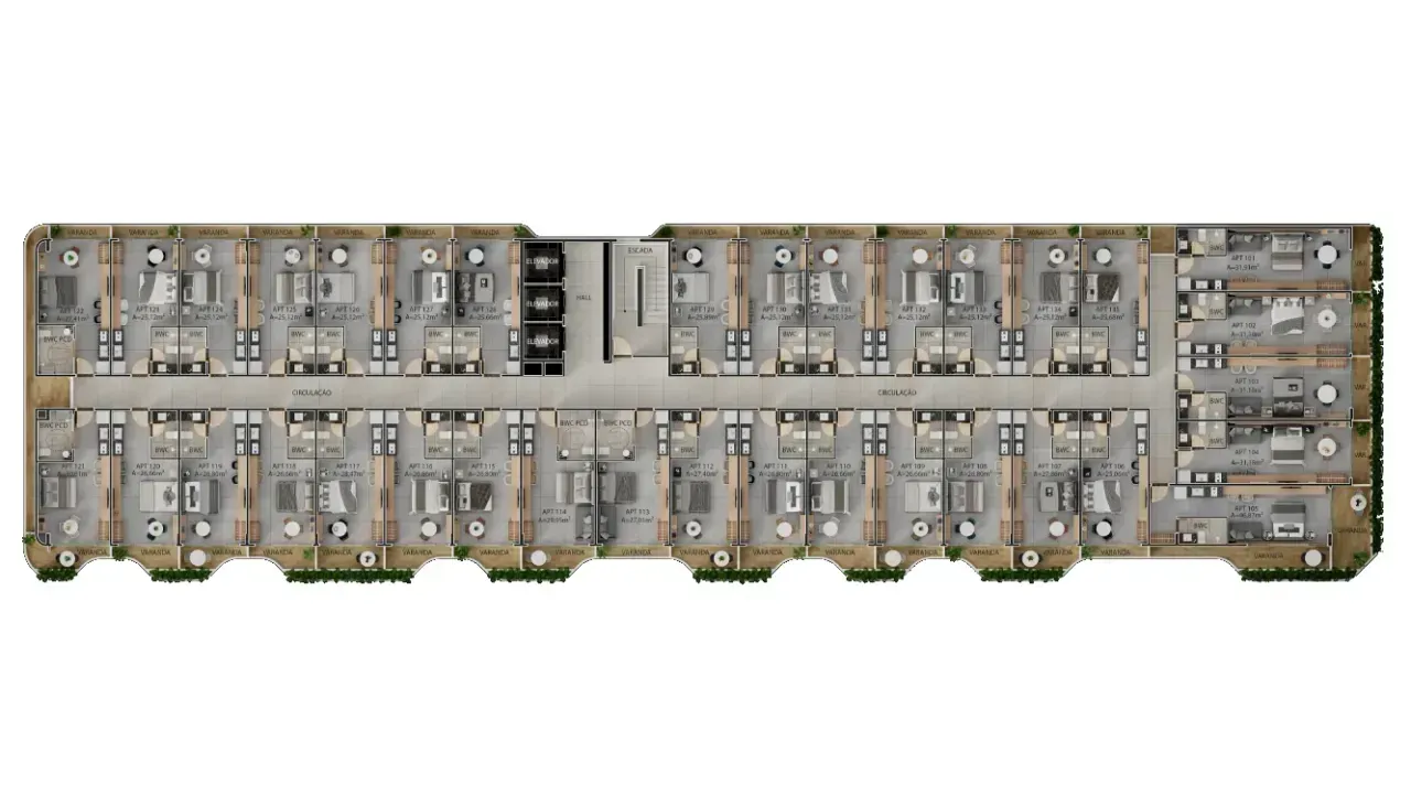 PLANTA 25m²