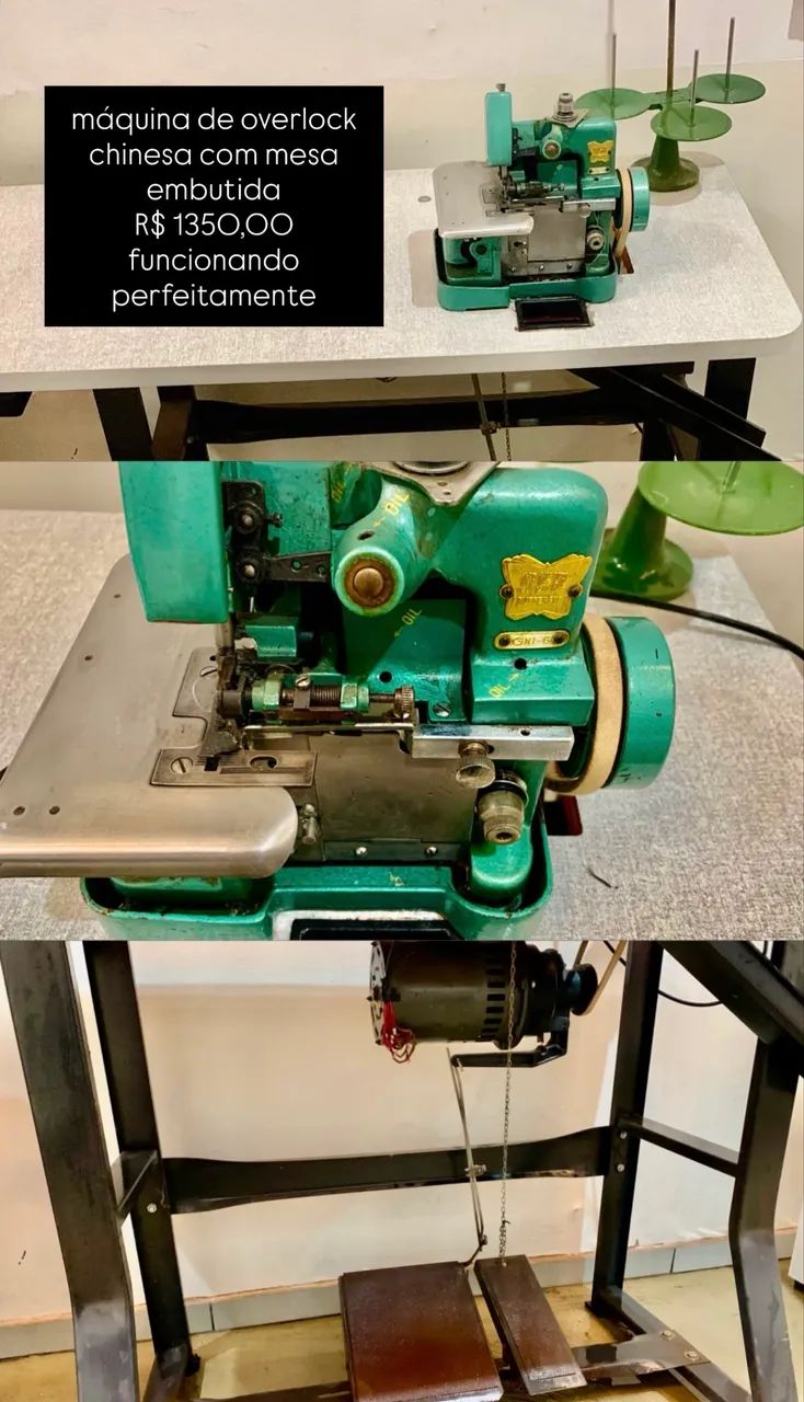 Máquina de Overlock 