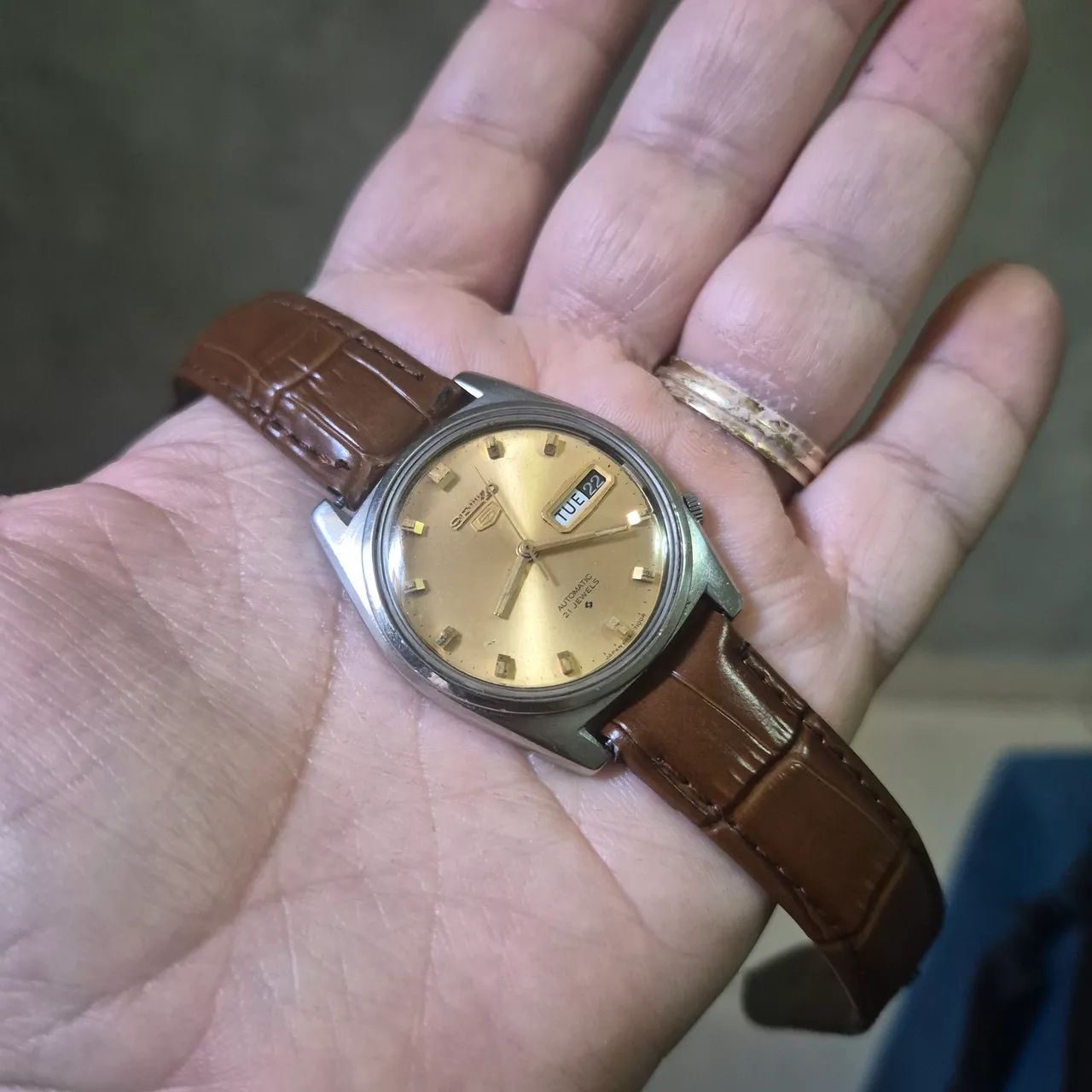 Relógio vintage Seiko 6119-8095 - Foto 4