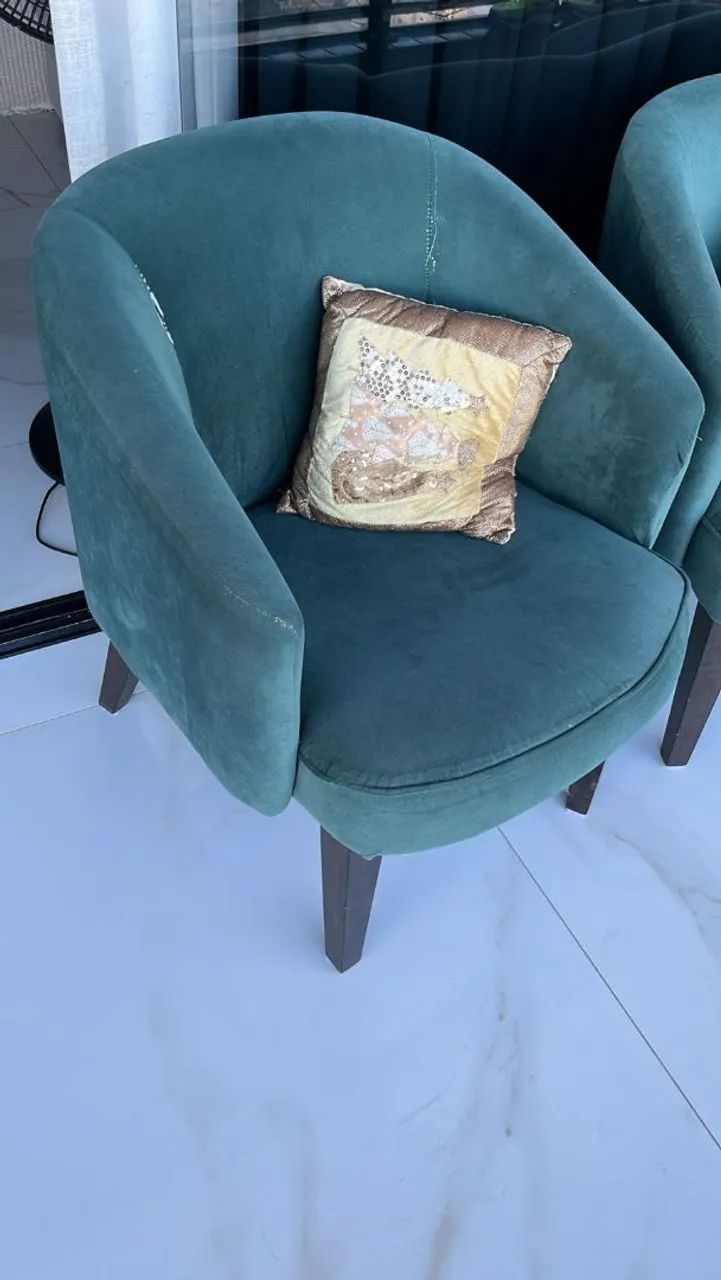 Poltronas verdes