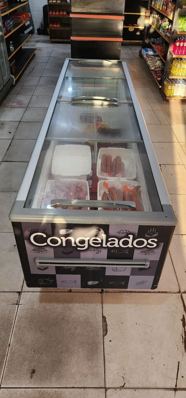 Ilha para congelados fricon 3 metros  - Foto 5