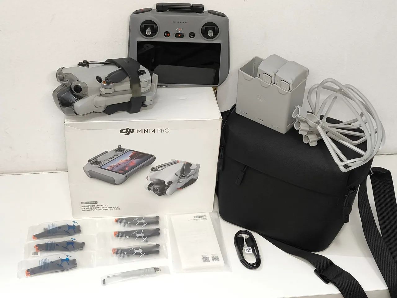 Drone Dji mini 4 pro combo fly more plus com tela  - Foto 4
