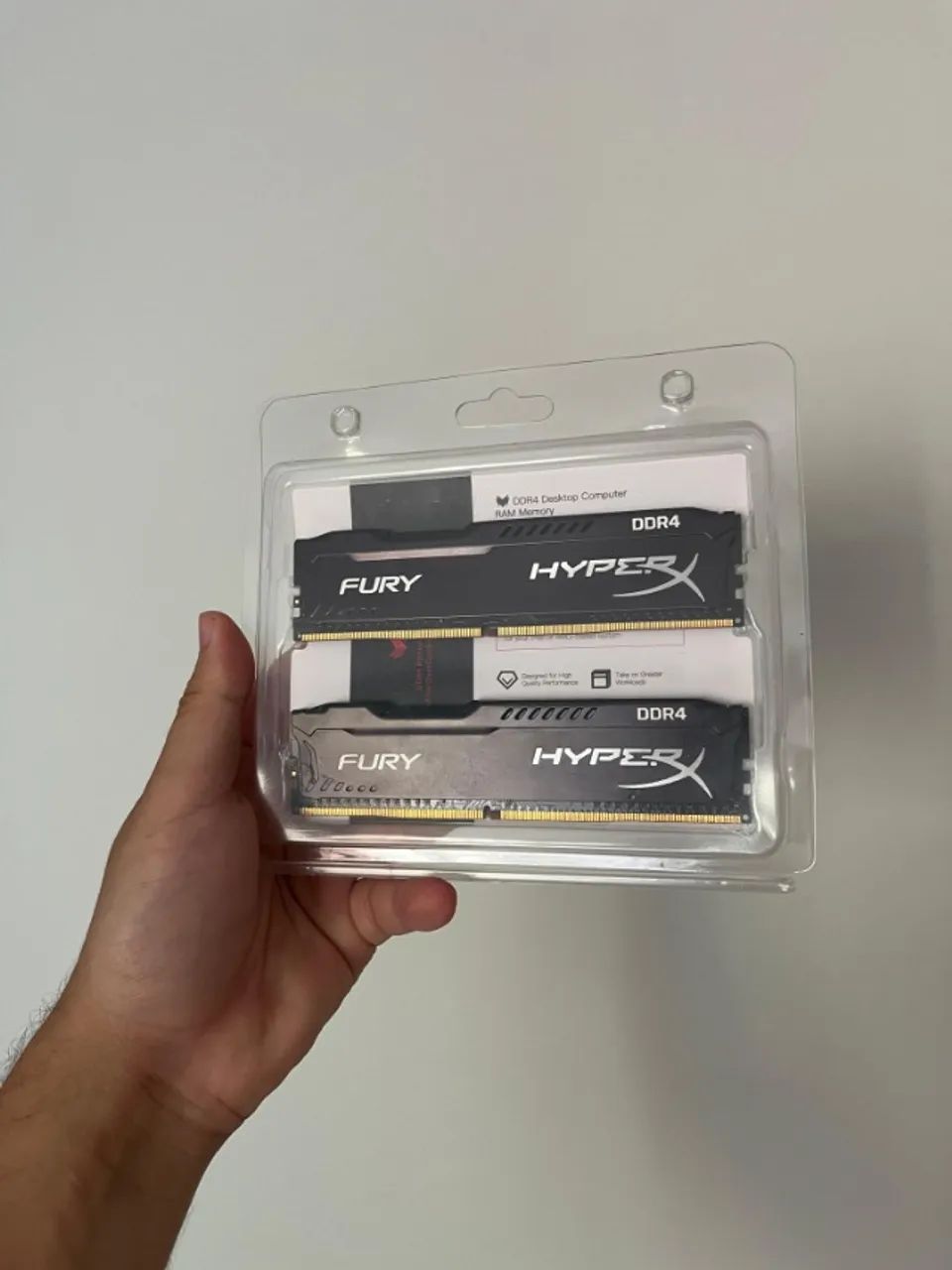 Memória ram 2x4GB DDR4 2133mhz
