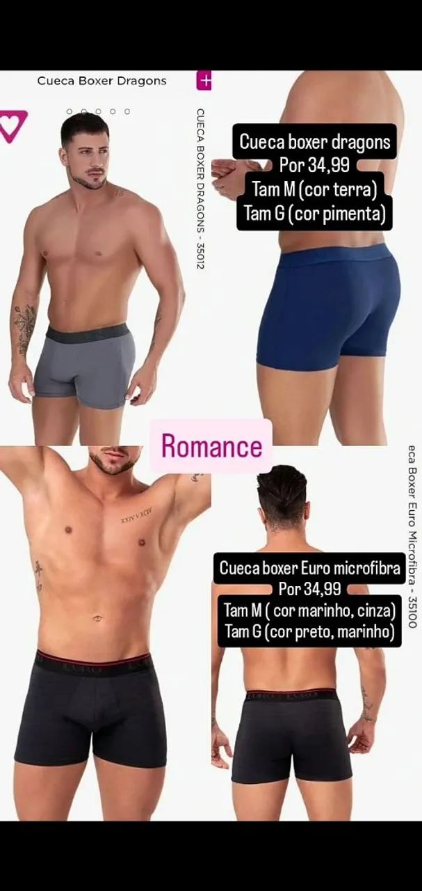 Peças marca romance