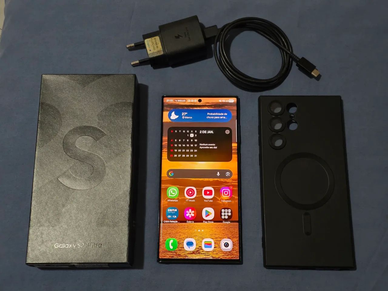 S22 ultra em ótimo estado 