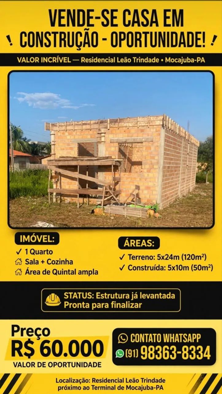 Vendo casa no residencial leão Trindade  - Foto 3